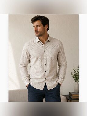 Structure XXL (2x) Slim Fit Button Down Shirt
